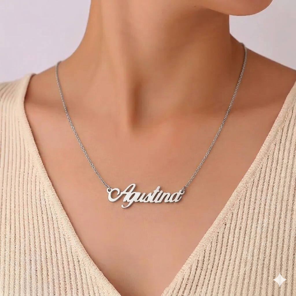 Collares plateados